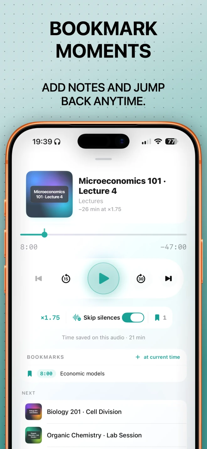 SpeedAudio screenshot 3