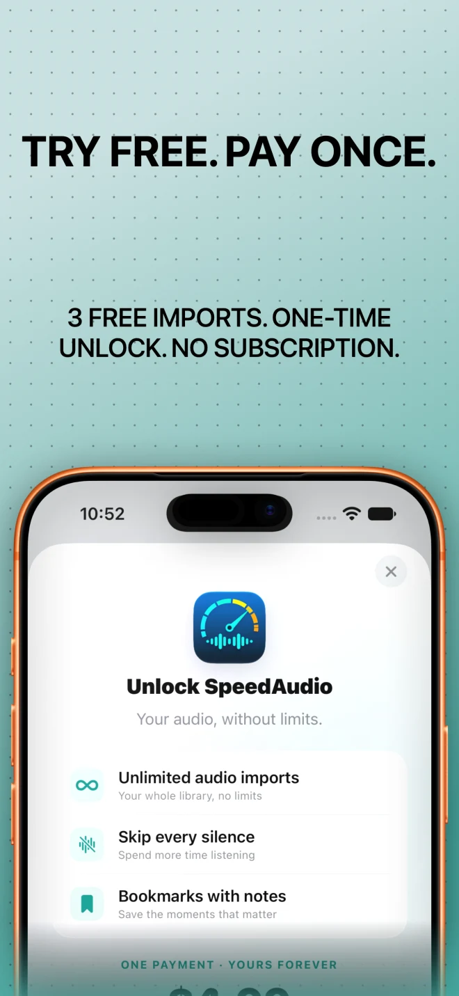 SpeedAudio screenshot 6